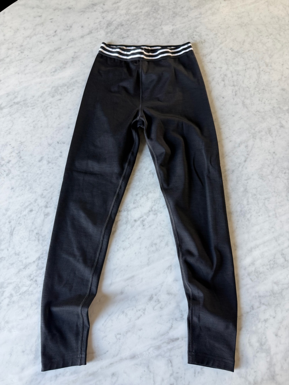 Splits59 Bailey High Waist Active Rib 7/8 Legging Black Size S